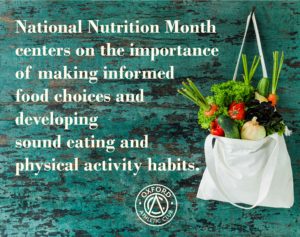 National Nutrition Month 1