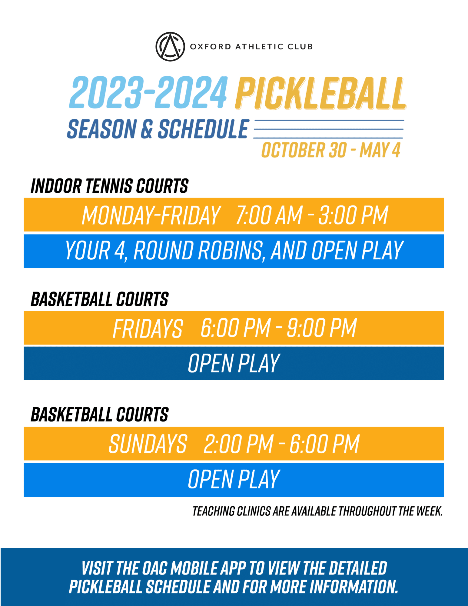 2023-24 Pickleball Schedule (2)