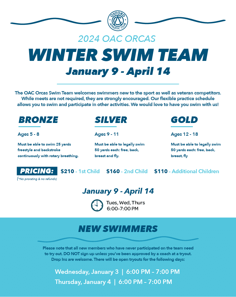 2024 Winter Swim Team