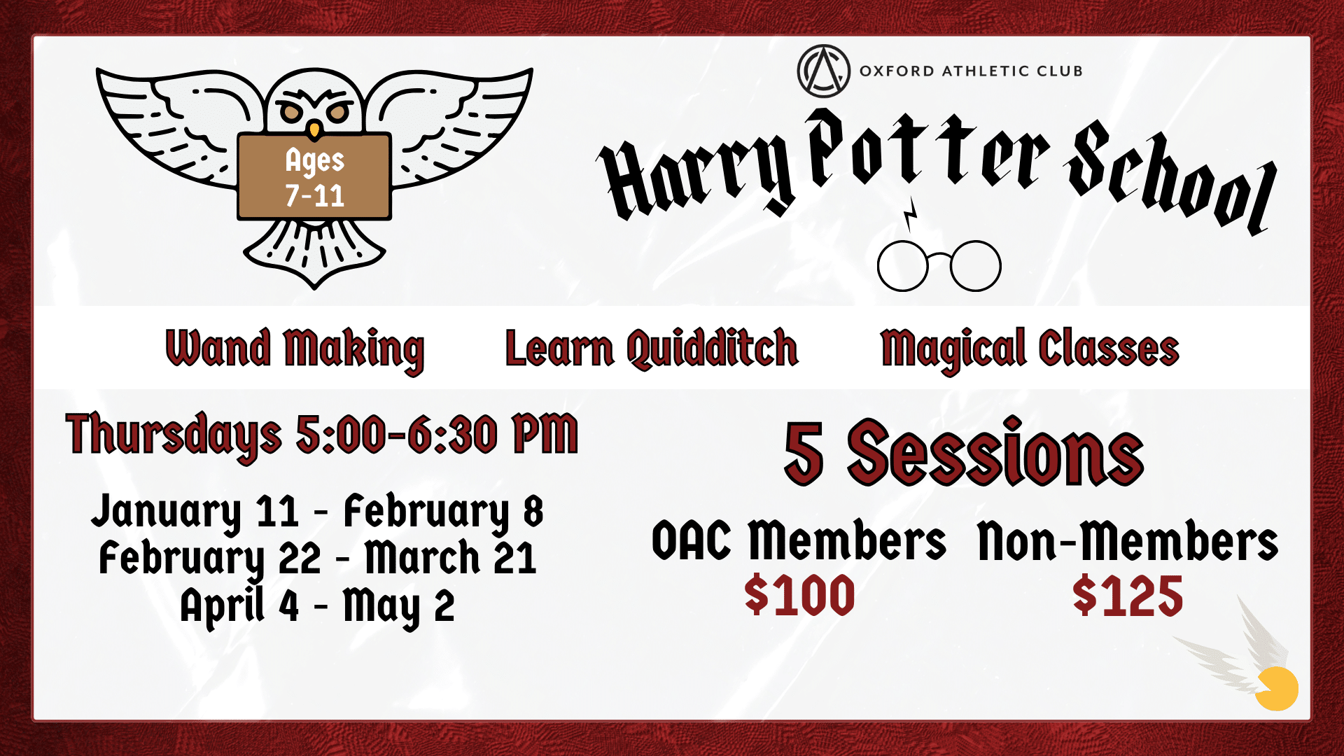 OAC Harry Potter School Screencloud (2)